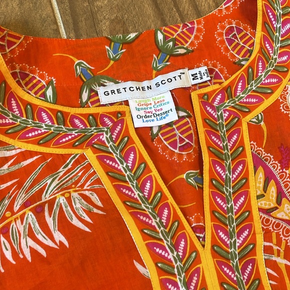 Gretchen Scott Tunic/Cover up, Size Medium - Picture 3 of 5